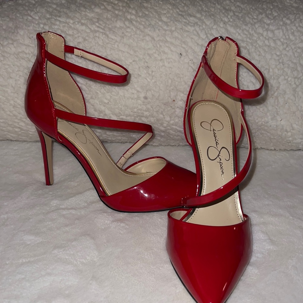 Jessica Simpson Red Heels